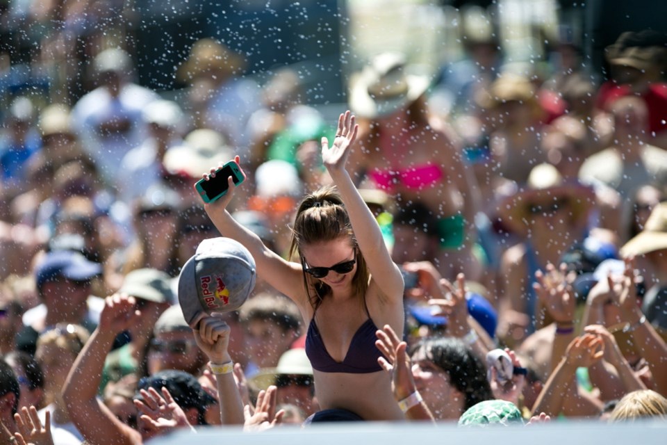 Summer outlet festival season