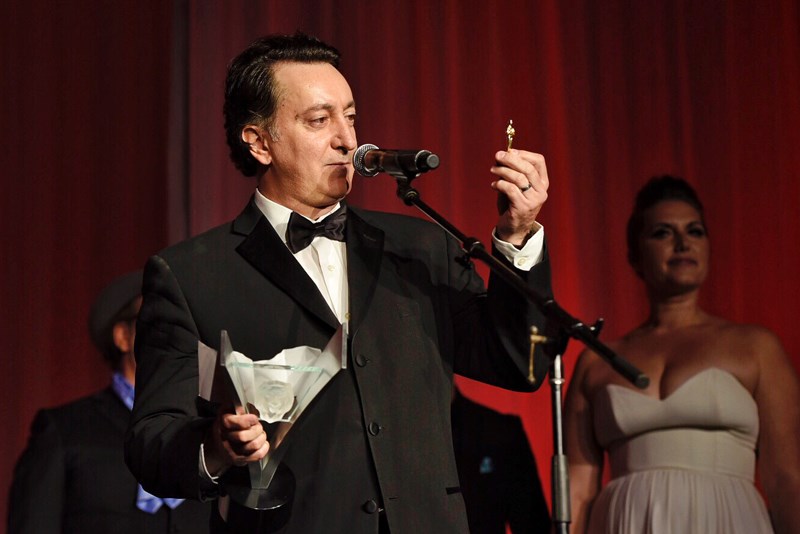 Gala host Peter Kelamis won a Leo Award for his work on Freeform's Beyond.