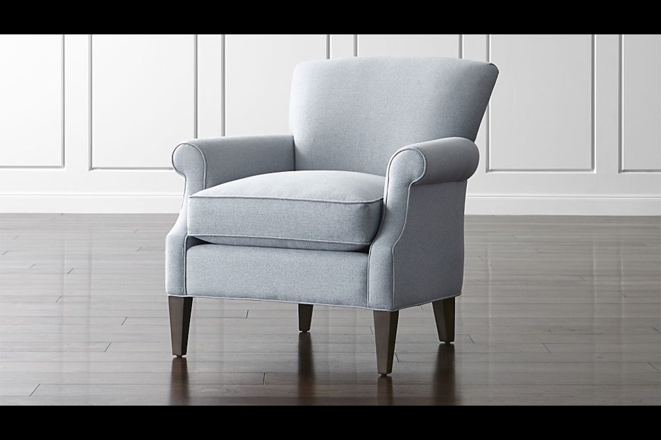 Crate and barrel elyse chair discount
