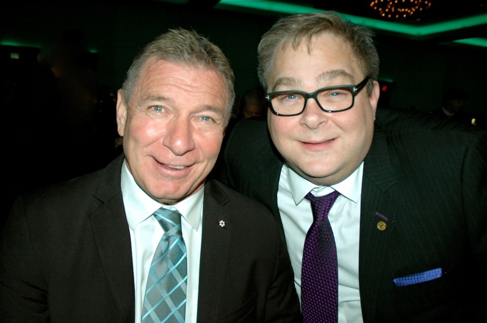 Rick Hansen and Howard Blank