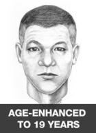 An age-enhanced photo of Lucas Degerness to five years after his disappearance. It's now been a decade but his mother remains hopeful he will be found.
MissingKids.ca handout photo
