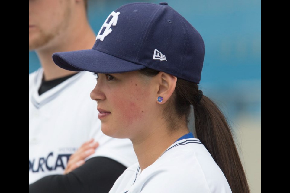 Claire Eccles allowed one run in the ninth inning en route to collecting her first WCL win.