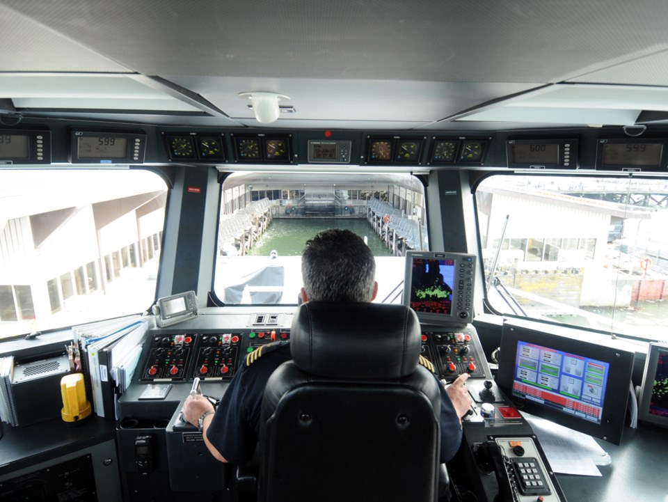 Seabus docking