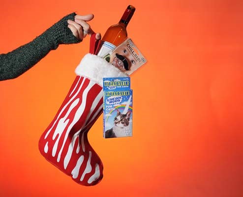 Lovers of bacon, cats and wine can rejoice at the arrival of the Courier's annual weird gift guide.