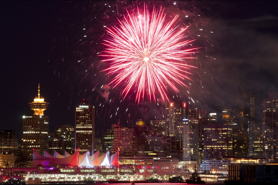 Canada Place is celebrating Canada Day with events held over two days, including fireworks July 1.
