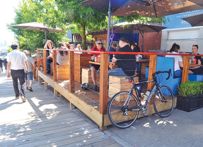 THE DISH: Expanded Lower Lonsdale patios prepped for summer_4