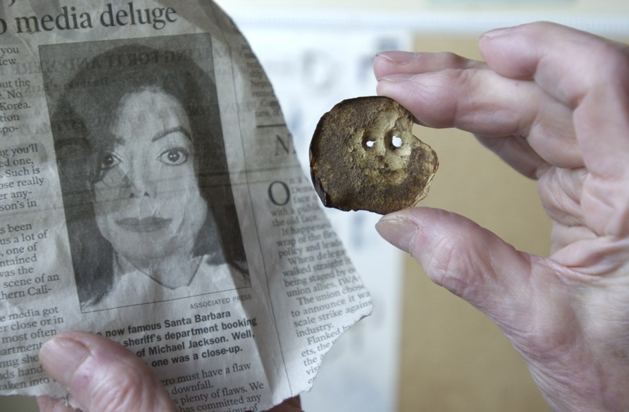 In 2005, East Van senior Lucille Mars discovered a mushroom she thought had a striking resemblance to Michael Jackson. The Courier is re-posting this story in celebration of Throw Back Thursday. Photo Dan Toulgoet