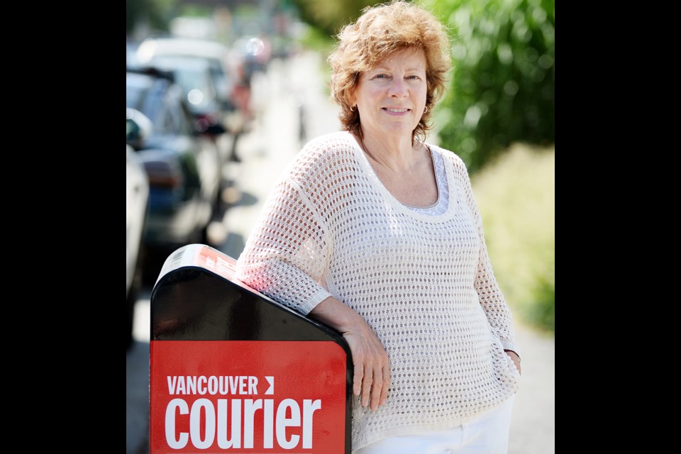 "We have to care about what's going on in our neighbourhood," says Barb Foot, who retired after a 28-year local newspaper career on June 30.
