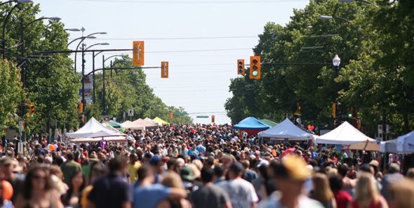 It's car free day on Commercial Drive July 9.