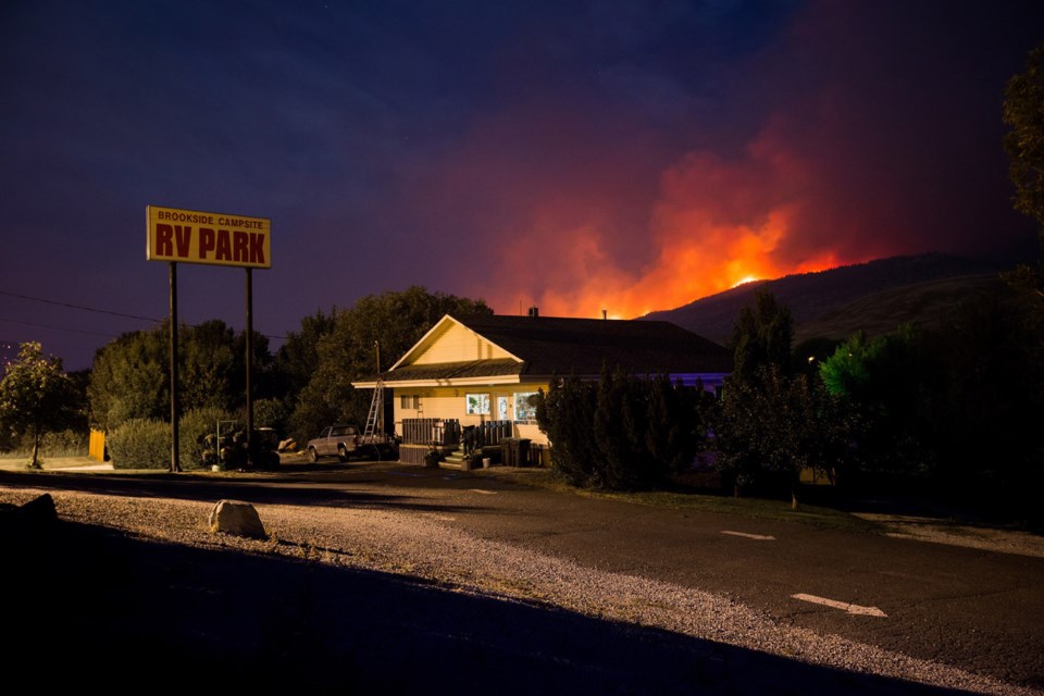 Cache Creek fire