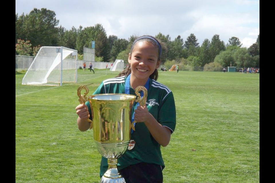 Two local soccer players, including Julia Williams, will be heading to the North American Indigenous Games to represent Squamish during the event, which will run from July 16 to 23.