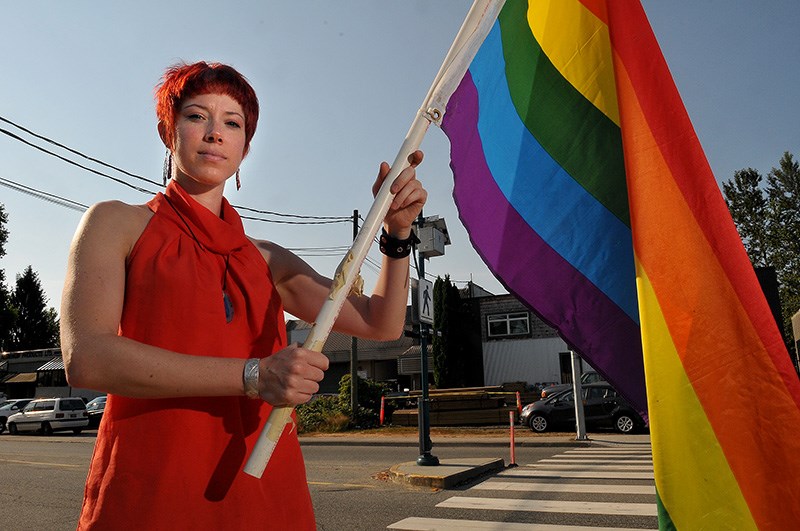Rainbow crosswalk