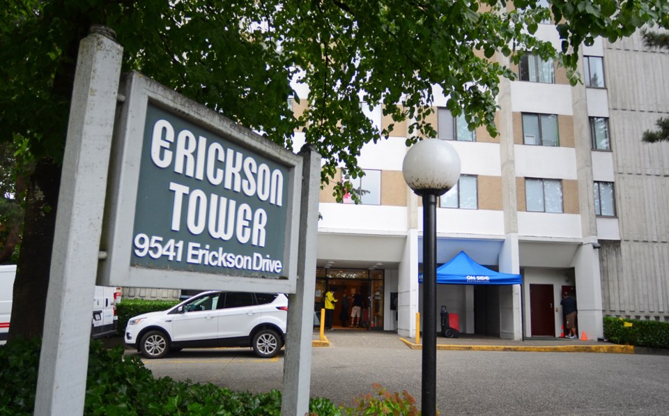 Erickson Tower, flood