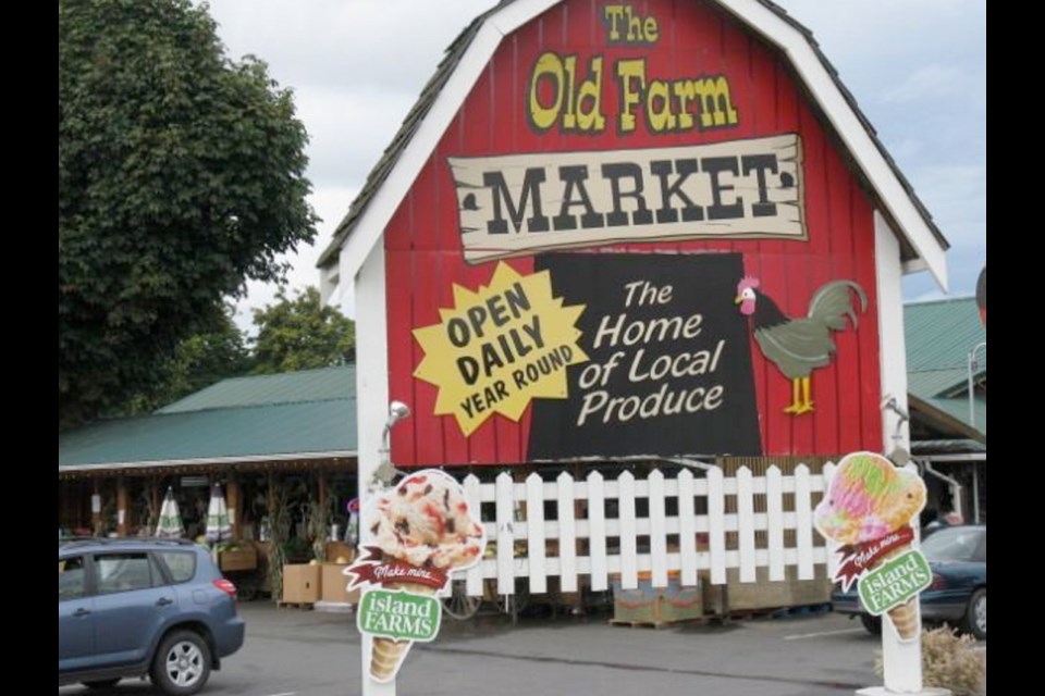 The 29-year-old Old Farm Market, a kilometre south of Duncan, has a staff of about 50.