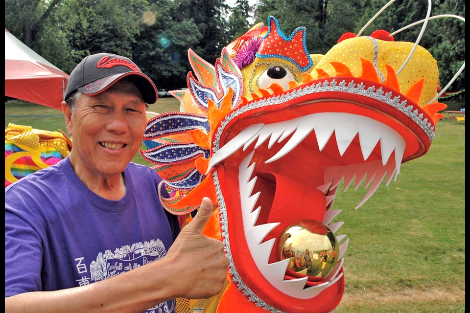 S.U.C.C.E.S.S. Foundation’s chief fundraiser Sing Lim Yeo was all smiles as the annual Walk with the Dragon at Stanley Park raised more than $400,000 for the organization.