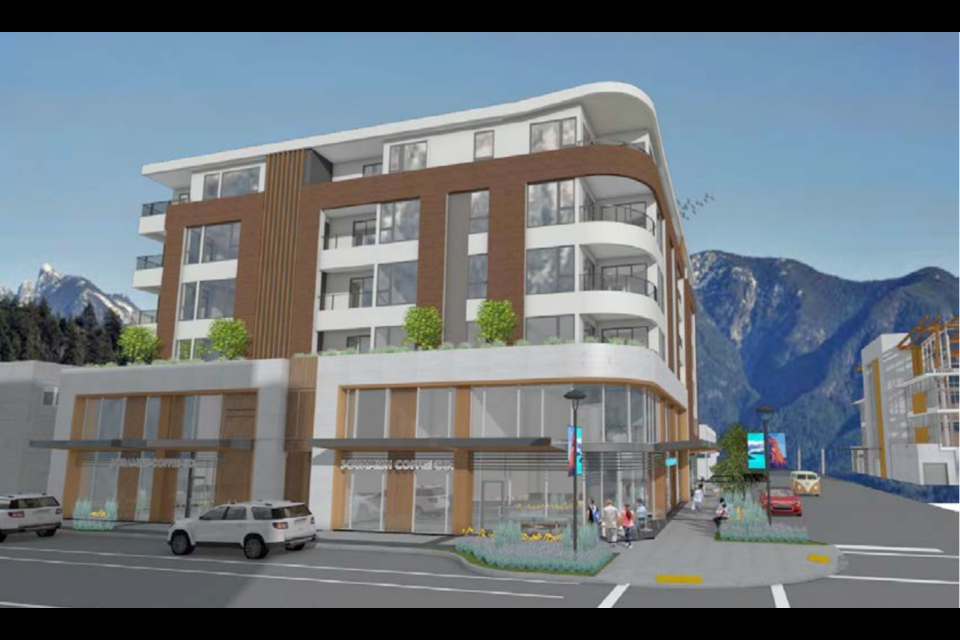 What a new commercial and residential development, which recently passed council, will look like on Victoria Ave downtown.