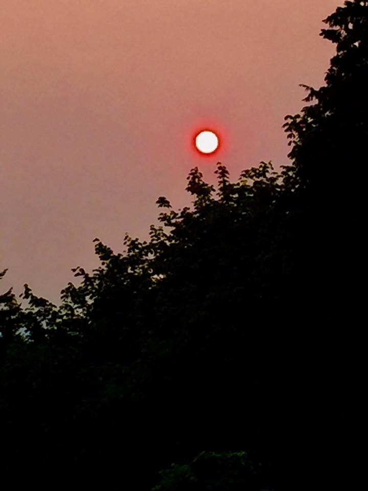 orange sky