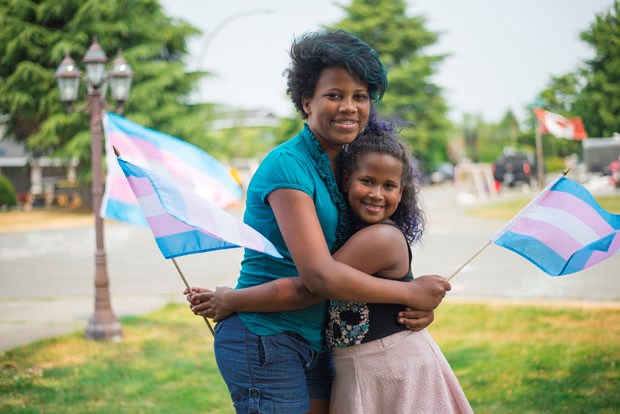Ladner’s Tru Wilson, her nine-year-old sister Jaslyn and the rest of the family will be grand marshals in Sunday’s 39th annual Vancouver Pride Parade.