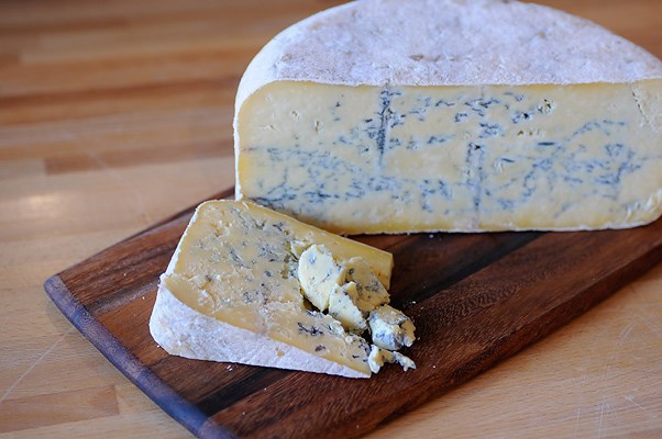 Blossom's Blue is made with certified organic and raw milk from Moonstruck Dairy. Photo Dan Toulgoet
