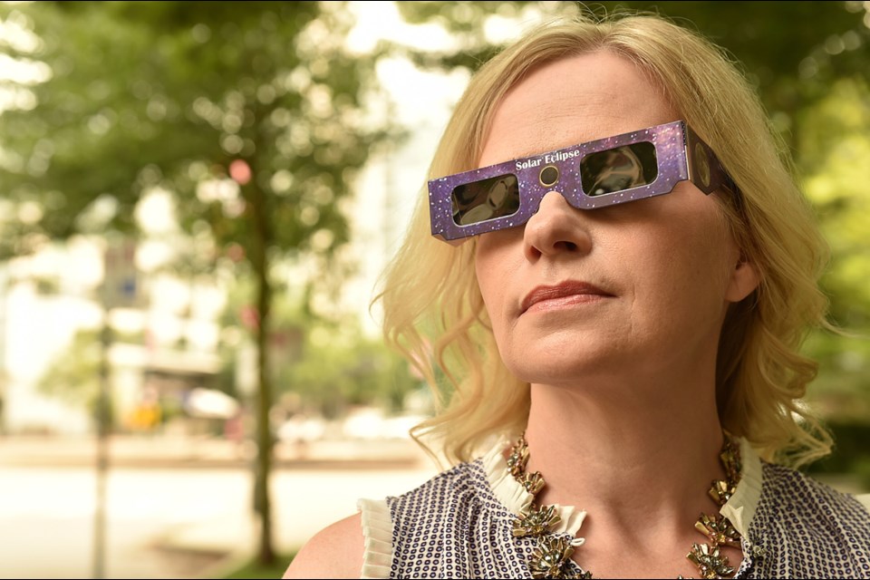 The Aug. 21 total solar eclipse falls on Candace Rohrick’s birthday. When she was a kid, she could only peek at the eclipse. Today she’s giving away 1,200 pairs of ISO-approved solar glasses so others can join her in marvelling at the spectacle.