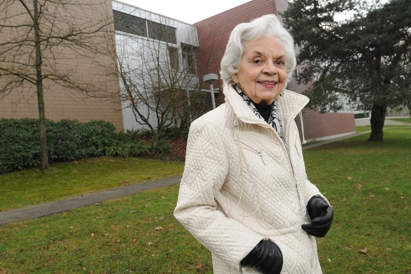 The 2016 Lifetime Senior Volunteer of the Year Award recipient was long-time community activist Lorna Gibbs. Photo Dan Toulgoet