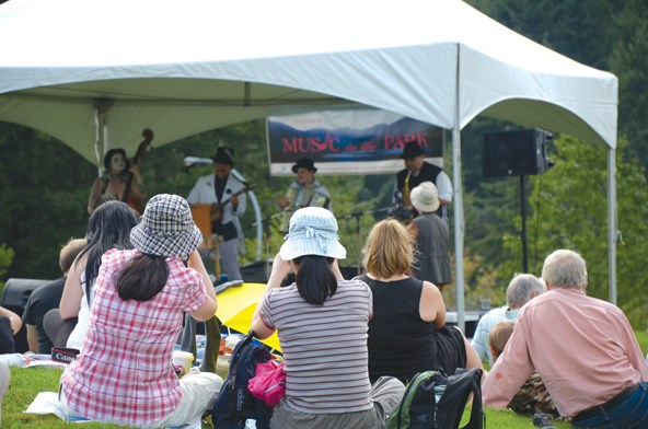 music in the park