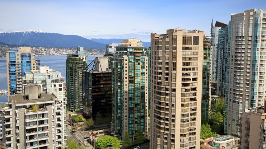 Vancouver coal harbour rental buildings apartments