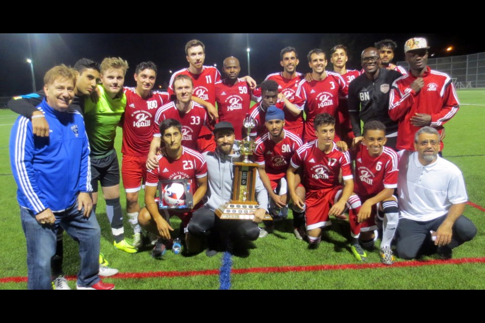 Rino's Tigers repeated as Danny Burns Challenge Cup champions with a 6-3 win over the Delta Blaze to conclude play in First Division of the RASA Summer League.