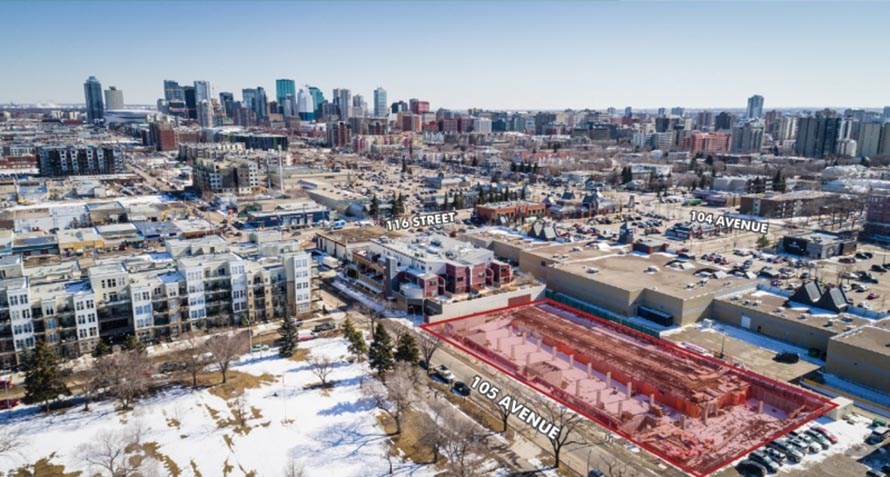 edmonton development site