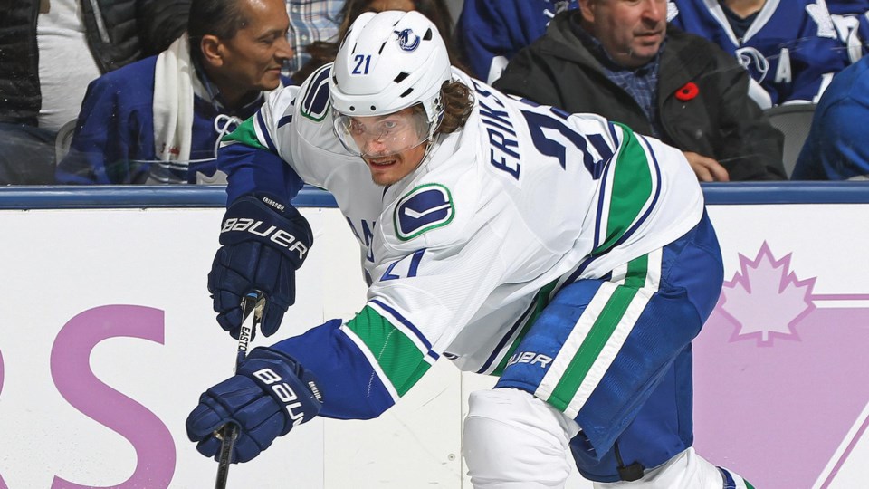 Loui Eriksson skates his face off