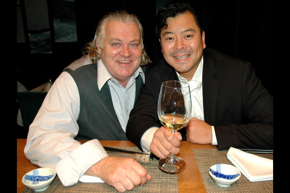 Maitre’d Robert Frenchy Gagne and Albert Chee bring their years of service and hospitality to Glowbal Group’s Coast Restaurant.