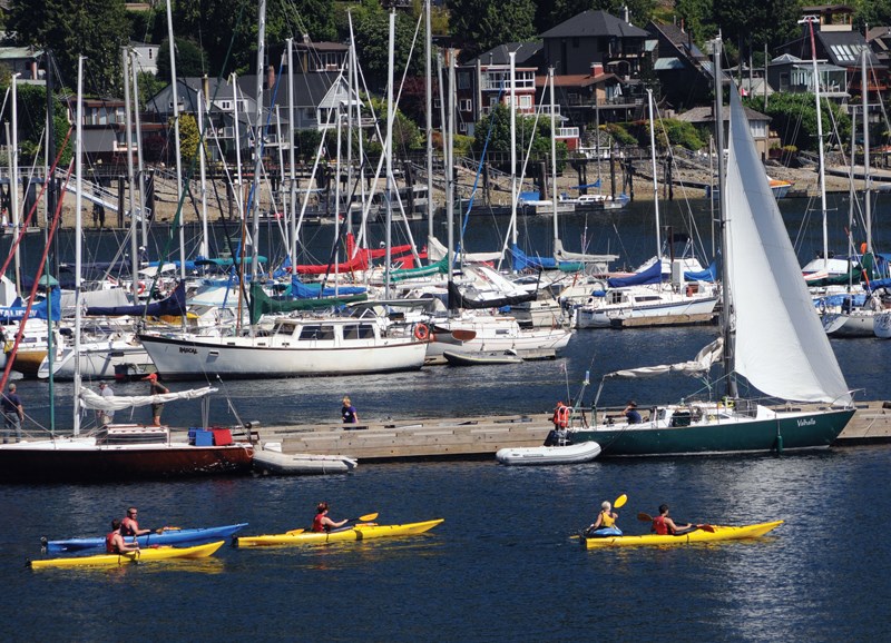 warm weather kayakers