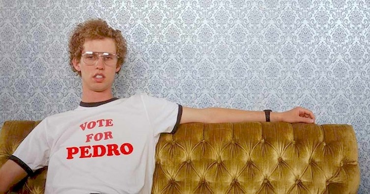 Napoleon Dynamite is the poster child for being comfortable in your own skin.