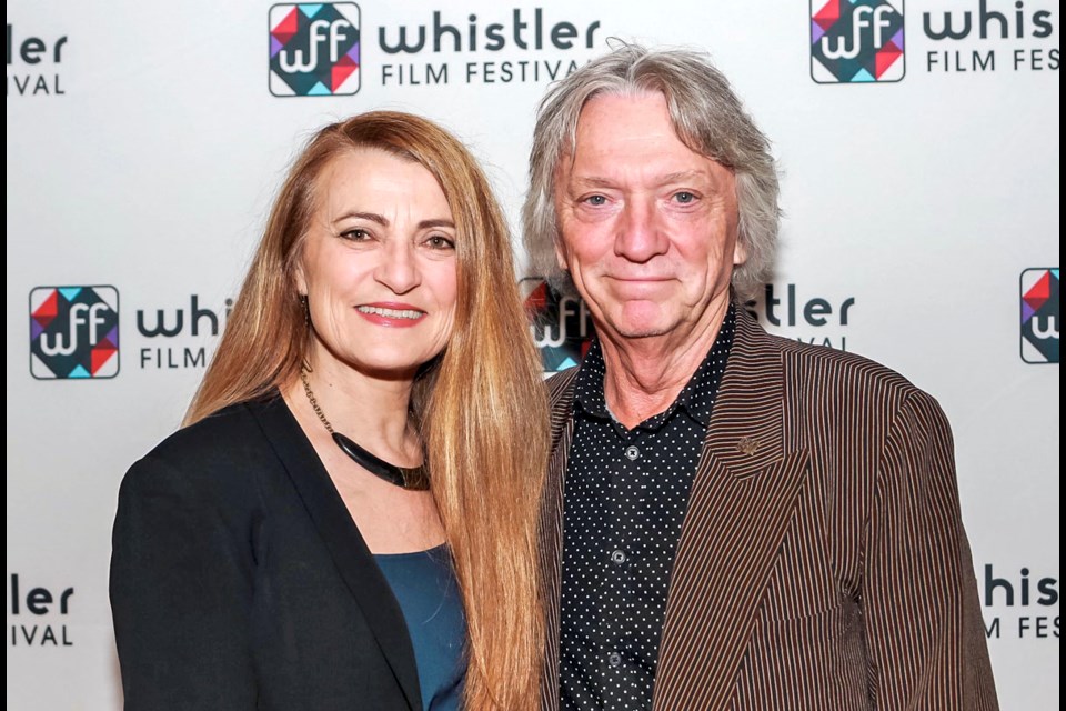 Filmmakers Cynde and Allan Harmon were honoured at the Whistler Film Festival launch for their near-three decades of work.