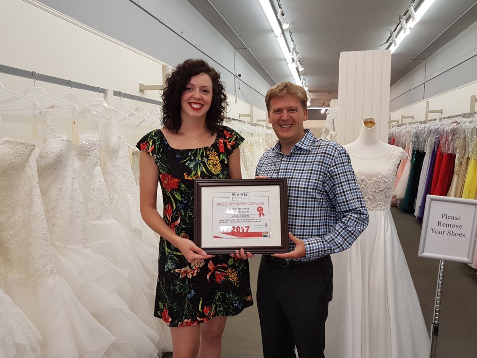 Novemal Bridal Pride Fest display
