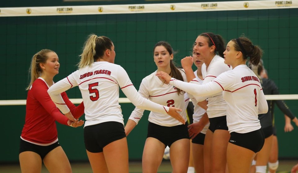 sfu volleyball