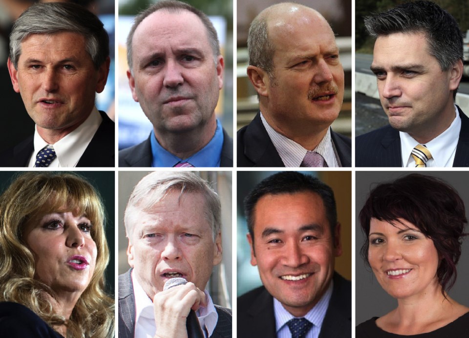 2017 B.C. Liberal leadership candidates