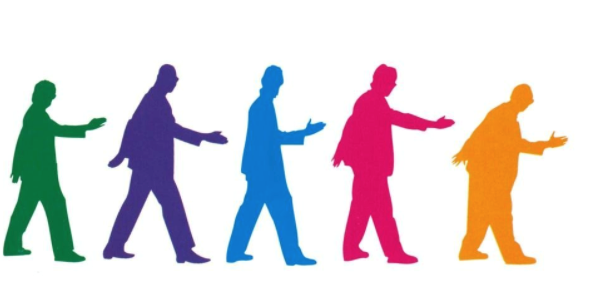 Walking the business walk, talking the business talk.