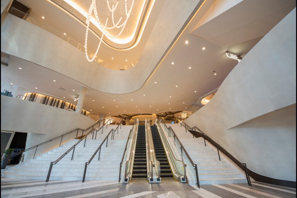 The entrance to Parq Vancouver. Photo Christopher Morris
