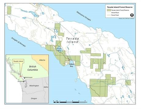 texada island forest reserve