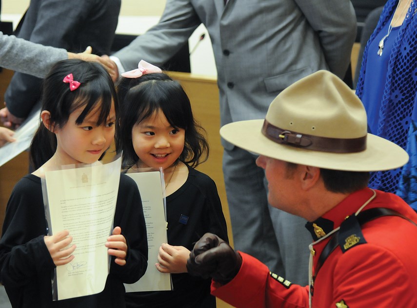 North Vancouver Citizenship ceremony