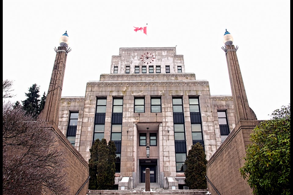 Vancouver city hall. Photo Chung Chow