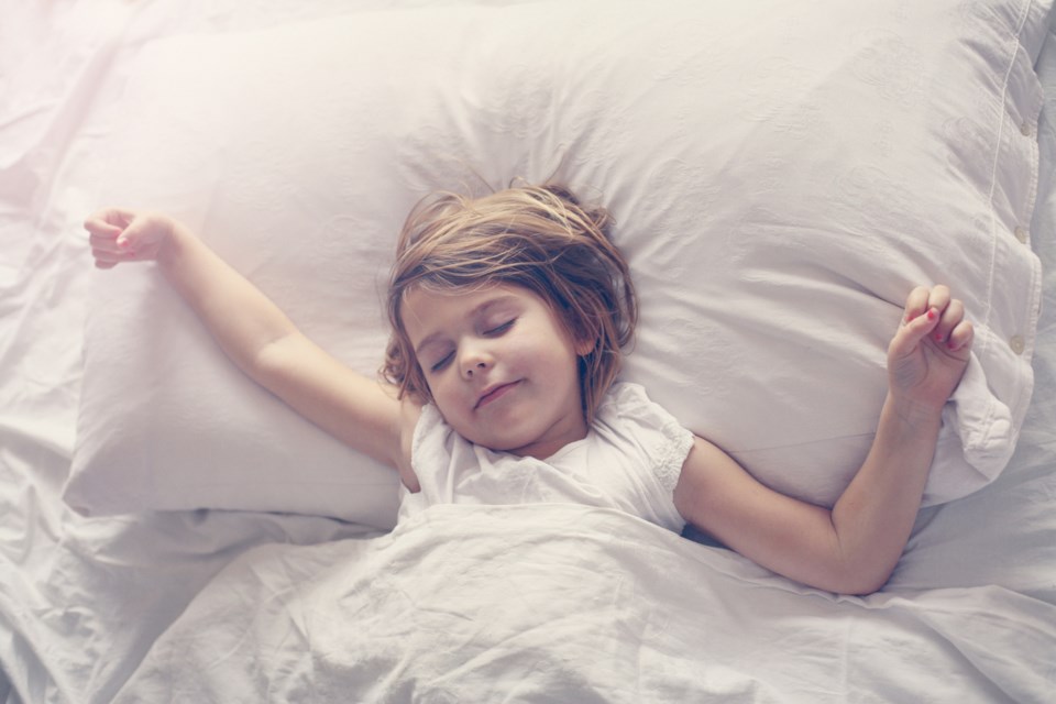 child sleeping, iStock