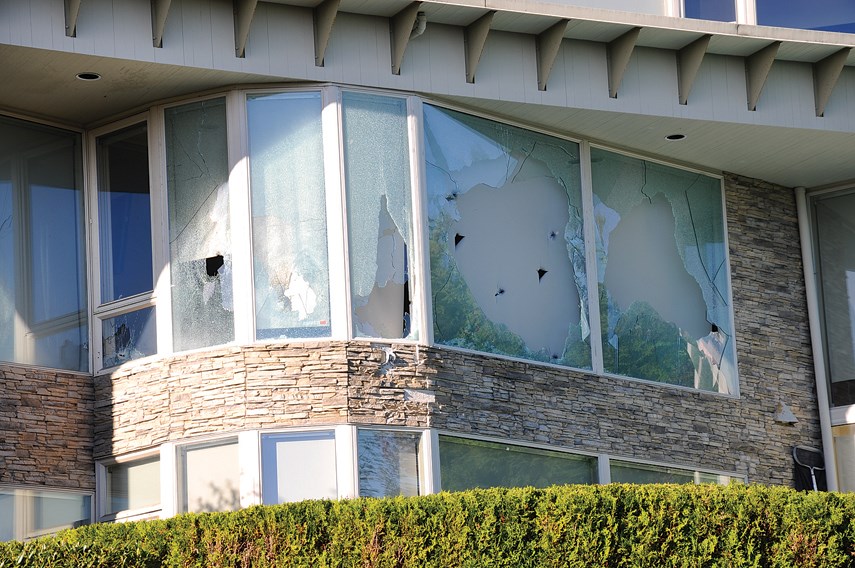 Multiple shots fired at West Vancouver home at 3:30 a.m. on Sunday morning.