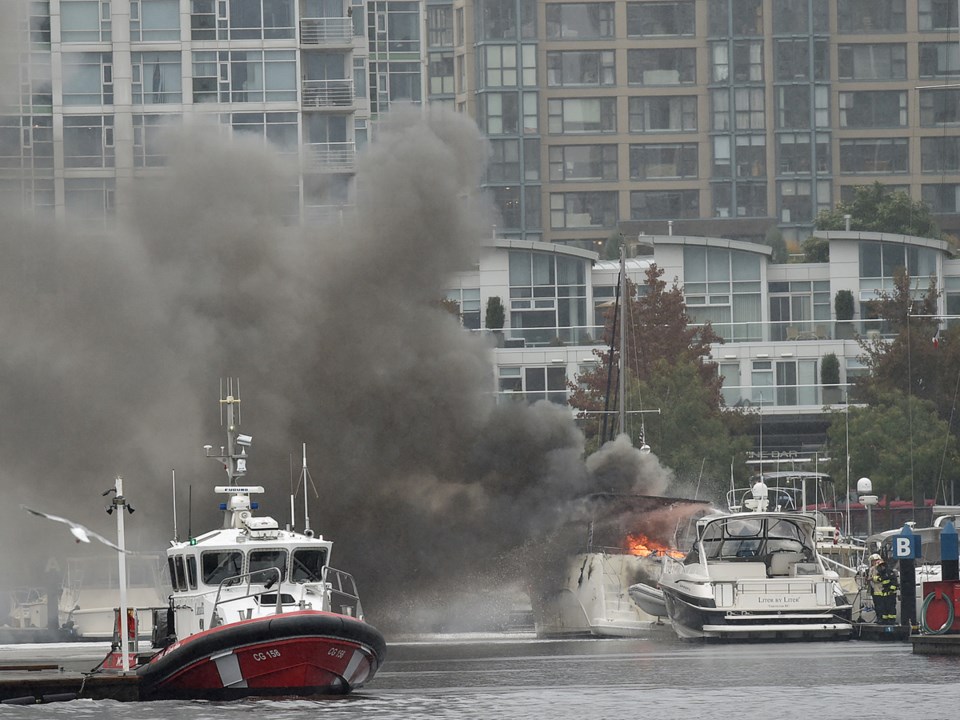 boat fire