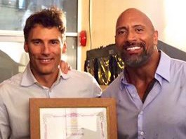 Vancouver Mayor Gregor Robertson proclaimed Oct. 19 Dwayne "The Rock" Johnson Day.