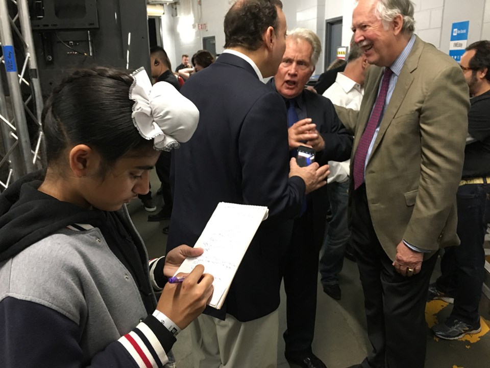 WE Day Amardeep Martin Sheen