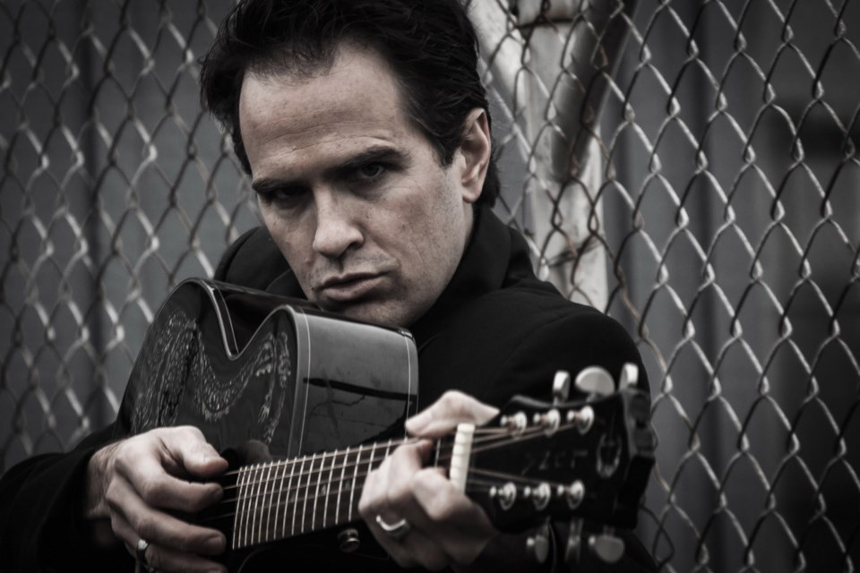 Tony Barton is Johnny Cash in Ring of Fire, a tribute show at Anvil Centre Nov. 10.