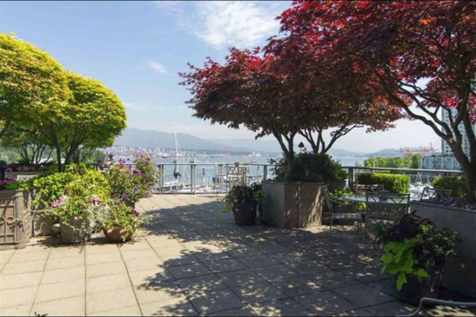 This Coal Harbour condo with its amazing roof terrace was listed for $6.98m, the priciest of the week in Vancouver.
