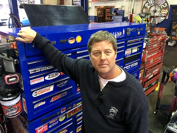 John Sinkie, a mechanic and business owner near 3030 Gordon Ave.